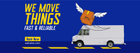 Fast & Reliable Delivery Facebook Cover