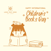 Children's Book Day Instagram Post