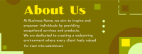 About Us Introductory Facebook Cover Image Preview