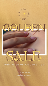 Jewelry Sale Linen Instagram Story