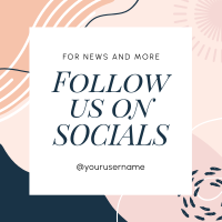 Social Media Follow Instagram Post