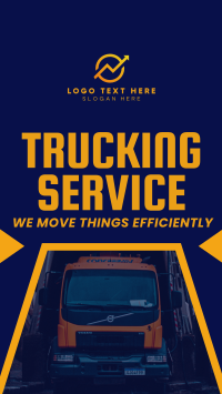 Trucking & Logistics Instagram Reel Image Preview