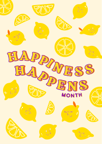 Happy Lemons Flyer