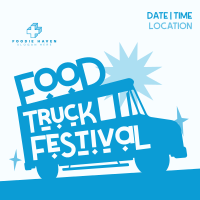 Food Truck Fest Instagram Post Image Preview