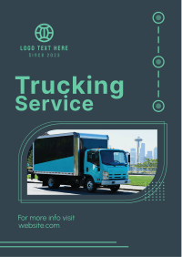 Trucking lines Flyer