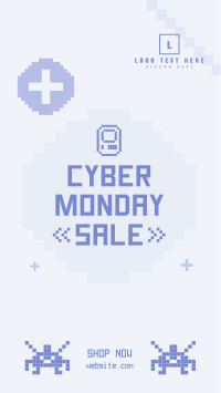 Pixel Cyber Monday Facebook Story