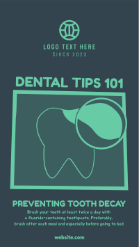 Preventing Tooth Decay Instagram Story