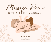 Relaxing Massage Facebook Post