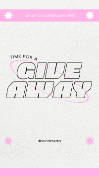 Giveaway Time Instagram Story