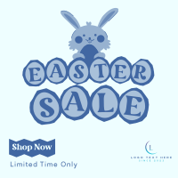 Easter Bunny Promo Instagram Post Design