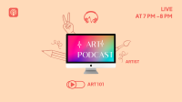 Art Podcast Episode YouTube Banner