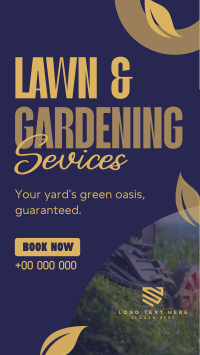 Professional Lawn Care Services Instagram Story