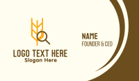 Wheat Research Business Card