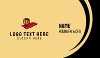 Basketball Court  Business Card Design