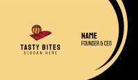 Basketball Court  Business Card Design