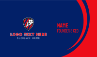 Soccer Training Business Card example 3