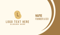 Farm Potato Lettermark Business Card