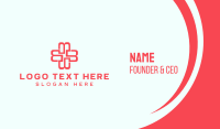 Medical Red Cross Business Card