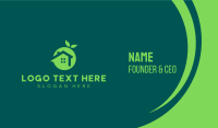 Fresh Green Home Business Card