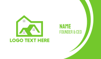 Green Box House Business Card