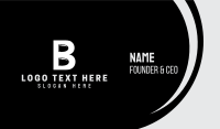 Bang Business Card example 1