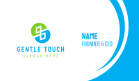 Letter G Capsule Business Card Image Preview