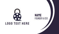 Movie Theater Business Card example 4