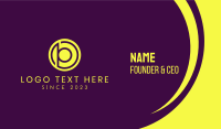 Round Business Card example 2
