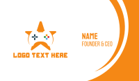 Game Controller Star Business Card