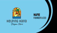 Surf Shop Business Card example 4