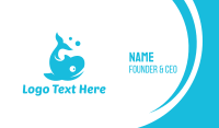 Whale Business Card example 1