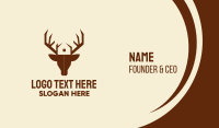 Reindeer Antler House  Business Card Design