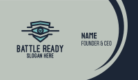 Blue Eye Shield Business Card