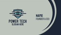 Blue Eye Shield Business Card