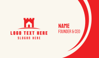 Red House Castle  Business Card