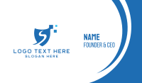 Blue Shield Business Card example 3