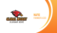 Esports Gaming Eagle Mascot Business Card