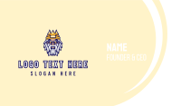 King Head Avatar Business Card