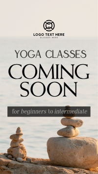 Yoga Classes Coming Instagram Story