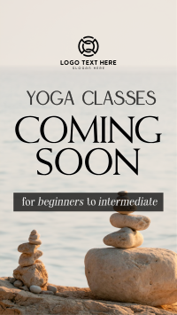 Yoga Classes Coming Instagram Story