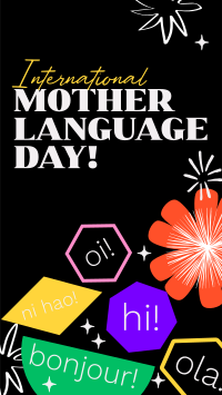 Quirky International Mother Language Day YouTube Short