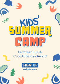 Quirky Summer Camp Flyer