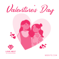 Valentine Couple Instagram Post Image Preview