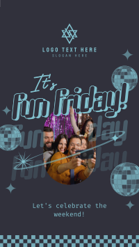 Fun Friday Party Instagram Reel Image Preview