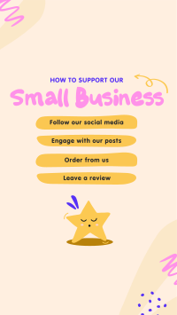 Support Small Business Facebook Story