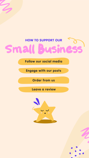 Support Small Business Facebook Story Image Preview