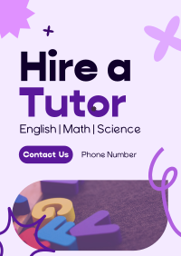 Junior Private Tutor Flyer