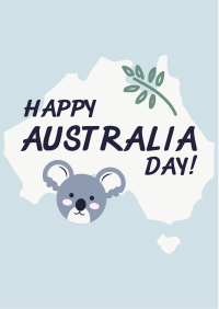 Koala Australia Day Flyer