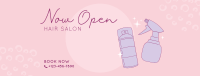 Hair Salon Opening Facebook Cover