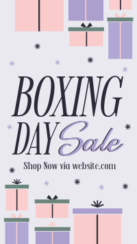 Boxing Day Presents Instagram Reel Image Preview